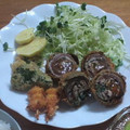 mutara's cooksnap of when they made さんまの梅肉揚げ.