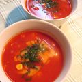 ライオンママ's cooksnap of when they made ほんのりスパイシー＊トマトスープ＊.