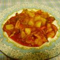 ヒカルノ's cooksnap of when they made ホクホク鮭じゃがのトマト煮込み.