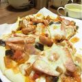 Thomas姉's cooksnap of when they made HBで簡単ウインナーピザ★.