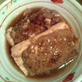 FJ40's cooksnap of when they made 豆腐とひき肉のペッタン焼き.