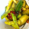 いくぴりん's cooksnap of when they made きゅうりの炒め漬物.