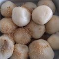 くろまめちよこ's cooksnap of when they made ゴマあんのふんわり大福.