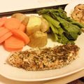 にこっとら's cooksnap of when they made ノンフライささみの胡麻カツ.