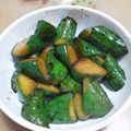 たぁりぃず's cooksnap of when they made 胡瓜の炒め物.