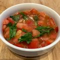 amaranthus's cooksnap of when they made れぽ300！超簡単☆バジルトマトのサラダ.