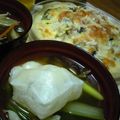 がるばんぞママ's cooksnap of when they made きのこたっぷり♪簡単！餅入りきのこ汁.