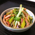 ゆきやこあられ's cooksnap of when they made 長ネギとベーコンの中華風炒め.