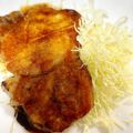 もんずん's cooksnap of when they made 簡単！豚ロース厚切りの甘酢トンテキ.
