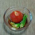 カルン's cooksnap of when they made ★トマトとオクラのお浸し★.