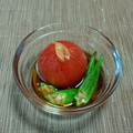 カルン's cooksnap of when they made ★トマトとオクラのお浸し★.