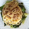 ERIANCA's cooksnap of when they made 水菜と納豆のクリームチーズパスタ.