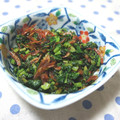 yamita's cooksnap of when they made のっけて？混ぜて～♪かぶの葉と小エビ.