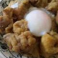 ゆみままさん's cooksnap of when they made 甘辛だれのから揚げ丼★.