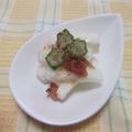 まくのうち's cooksnap of when they made シャキシャキ❤長芋と梅の和え物.