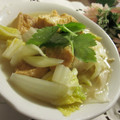 miyuki12's cooksnap of when they made 白菜と厚揚げのどて鍋.