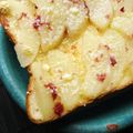 ｍａｒしゃん's cooksnap of when they made 白桃（缶）の蜂蜜梅風味のトースト.