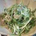 pinkjug's cooksnap of when they made 水菜とじゃこの簡単サラダ*✽゜.