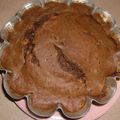 よん妻's cooksnap of when they made アレルギーでも生チョコケーキバナナ風味.