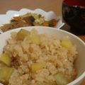 小田＊和子's cooksnap of when they made シンプル味付け☺さつまいもの炊き込みご飯.