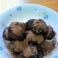 のじまさん's cooksnap of when they made ココア白玉.