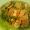 のんちいの's cooksnap of when they made 爽やかグリーンソースで食べるチキンソテー.