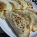kaopomme♪'s cooksnap of when they made マヨタマクリーミー餃子♡.