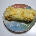 ももうふ's cooksnap of when they made 【農家のレシピ】白菜の卵春巻き.