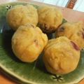 うめきよ's cooksnap of when they made 簡単☆自然な甘みのさつまいもフルーツ茶巾.