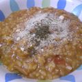 melonty's cooksnap of when they made 残ったカレーで簡単手抜きカレーリゾット.