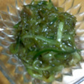SILK0205's cooksnap of when they made めかぶときゅうりのゴマ油和え.