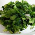 ☆めぐぅー☆'s cooksnap of when they made カブの葉っぱの漬物.