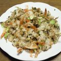 つっこりあん's cooksnap of when they made 味付簡単！大葉・ゴマ・エビ薫る♪和風炒飯.