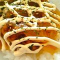 *nana*'s cooksnap of when they made 残りものでもＯＫ♪唐揚げの甘酢あんかけ丼.