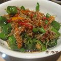 だいとっち's cooksnap of when they made ご飯のお供♡しし唐おじゃこ.