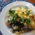 ブランディ's cooksnap of when they made 夫の自慢料理★地中海風海老ライス.