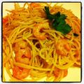 march0714's cooksnap of when they made プリプリ海老の和風パスタ.