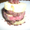 白いぐれーぷ's cooksnap of when they made ♡スウィートぽてとのミルフィーユ仕立て♬.