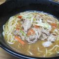 わん吉の母's cooksnap of when they made ラーメンのトッピング♪豚コマのスタミナ焼.