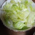 グラターイ's cooksnap of when they made ごま油が美味しい(^^*)レタスのナムル.