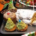まめたん's cooksnap of when they made 簡単！クリスマスツリーのカップケーキ★☆.