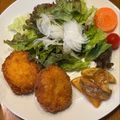 COM☆COM♪'s cooksnap of when they made はんぺんでカサ増し！自慢のエビカツ.