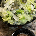 saki1010's cooksnap of when they made 朝・昼・夜・後ひくレタスごま風サラダ♥.