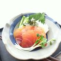 mamaRD's cooksnap of when they made 漬けマグロのとろろがけ.