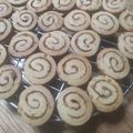 あかぴーー's cooksnap of when they made 黒糖 うずまきクッキー.