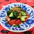 カリーナ's cooksnap of when they made きゅうりとトマトの豪華 豪快サラダ.