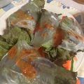クック49L4Ho☆'s cooksnap of when they made エビの生春巻き.