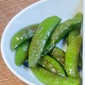 有喜穂's cooksnap of when they made 簡単焼くだけ!!スナップエンドウの塩炒め.