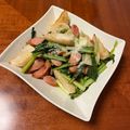すばりん美智絵描き's cooksnap of when they made 焦がしカブソテー&ソーセージのデパ地下風.