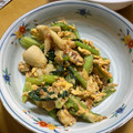 伏見美子's cooksnap of when they made 小松菜とツナの卵炒め♪子供人気★時短料理.